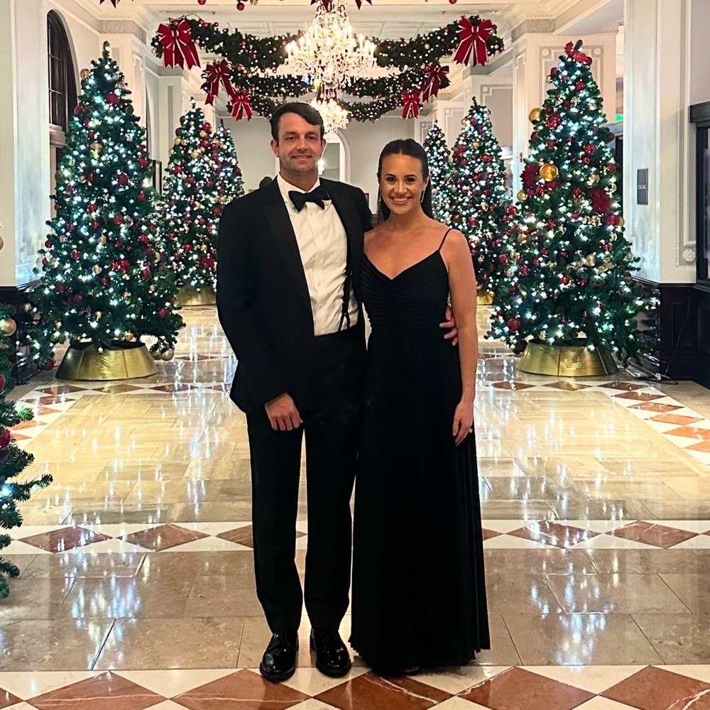 Black Petal & Pup Plisse Dress